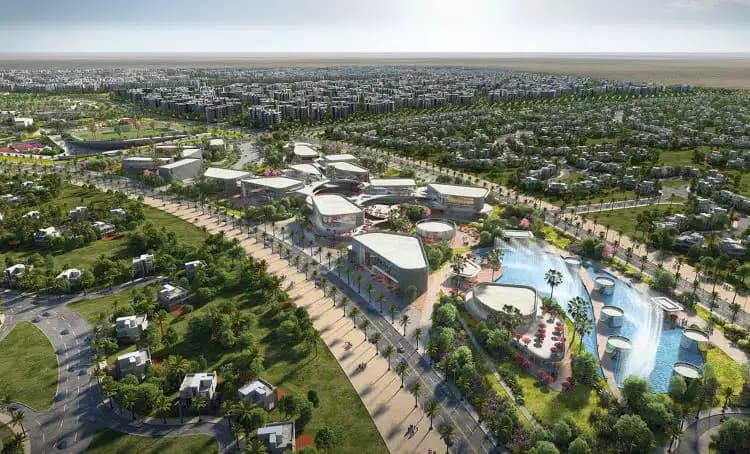 Large planned residential area in Madinaty